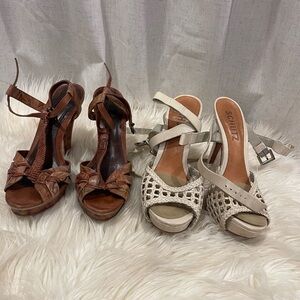 2 Bundle SCHUTZ Heels Size 6B